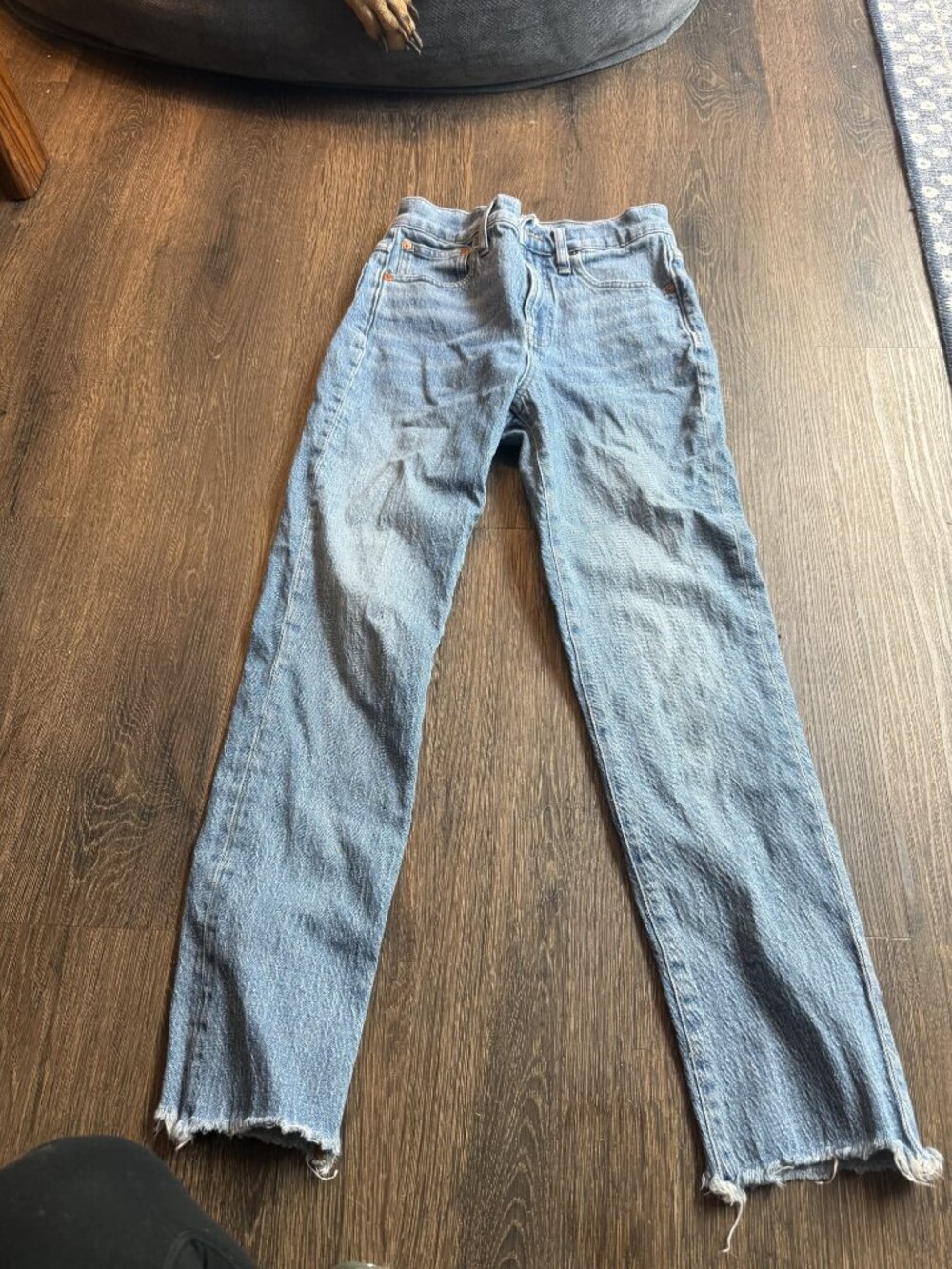 Madewell Perfect Vintage Jean Ainsworth Raw Hem 24